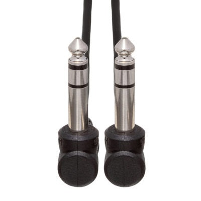 Hosa - 1/4 TRS Right-Angle to Same - Balanced Interconnect