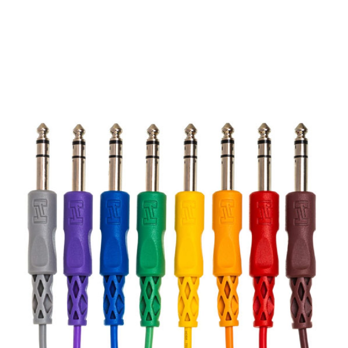 Hosa - Balanced Patch Cables, 1/4 inch TRS to Same, 3 ft End1