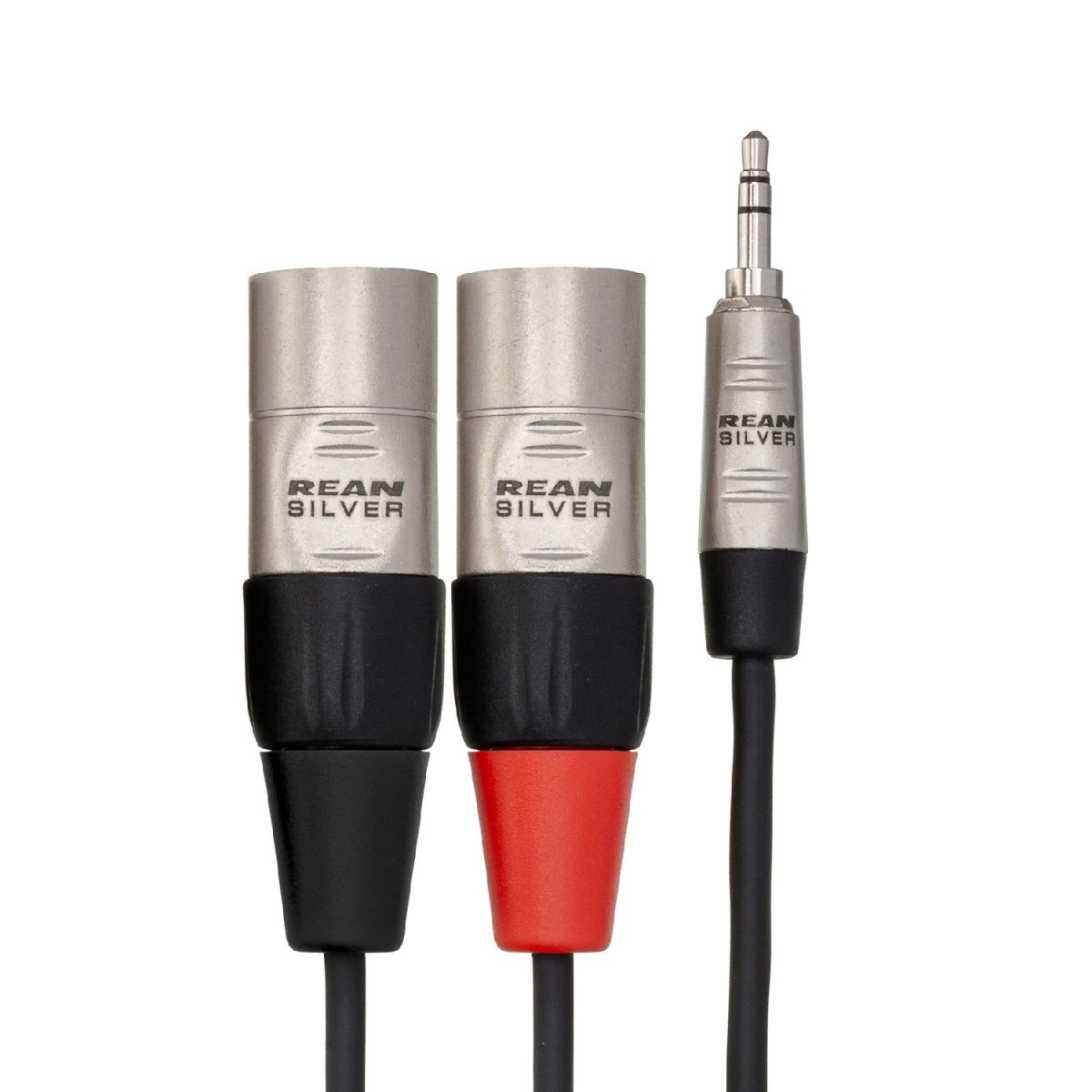 Hosa - Pro Stereo Breakout REAN 3.5 mm TRS to Dual XLR3M Ends