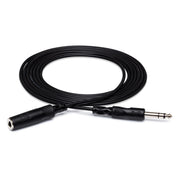 Hosa - HPE-300 Headphone Extension Cable 1/4 TRSF to 1/4 TRS Cable
