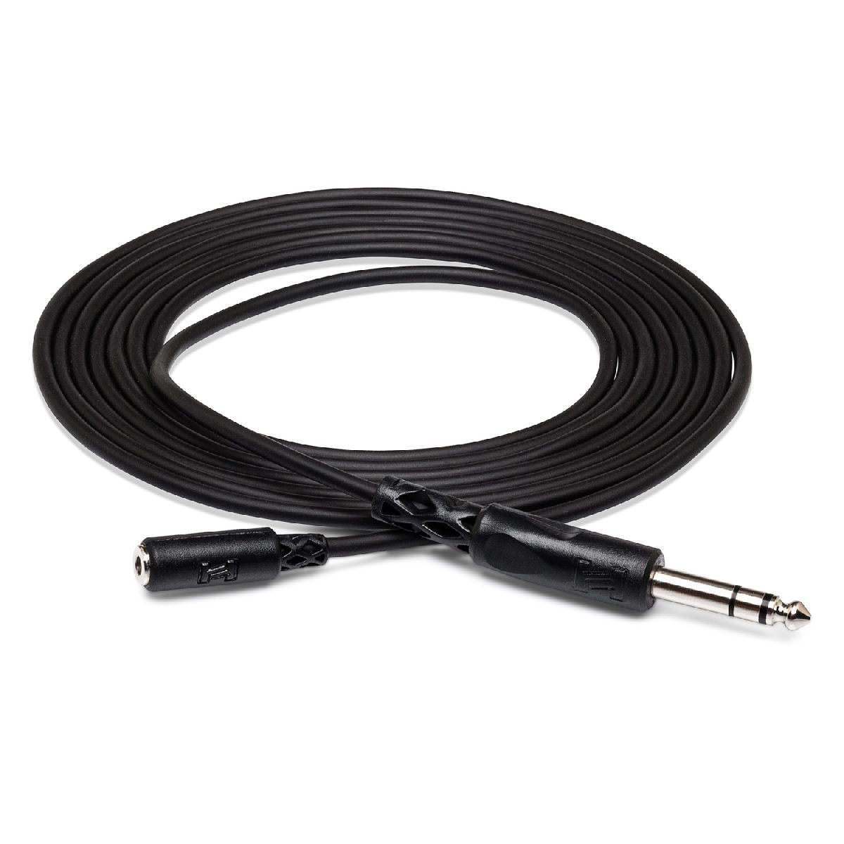 Hosa - MHE-310 - 10' Headphone Adapter Cable - 3.5 mm TRSF to 1/4 in TRS