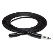 Hosa - MHE-310 - 10' Headphone Adapter Cable - 3.5 mm TRSF to 1/4 in TRS