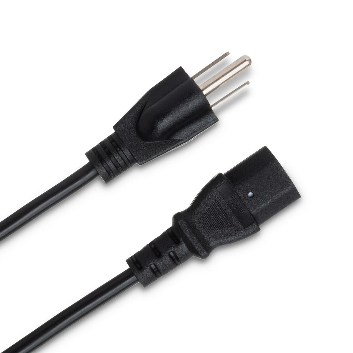 Hosa - 3' Power Cord IEC C13 to NEMA 5-15P - 18 AWG #PWC-143