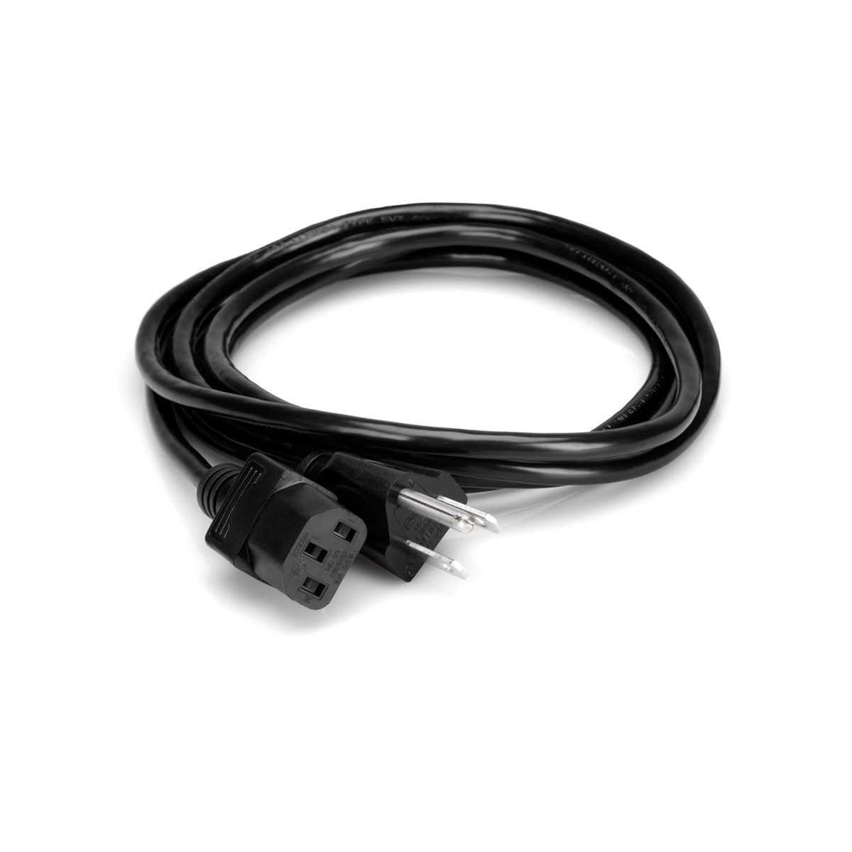 Hosa - Power Cord 18 AWG, IEC C13 to NEMA - 8ft
