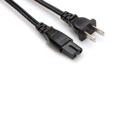 Hosa - 8 ft. Power Cord IEC C7 polarized to NEMA