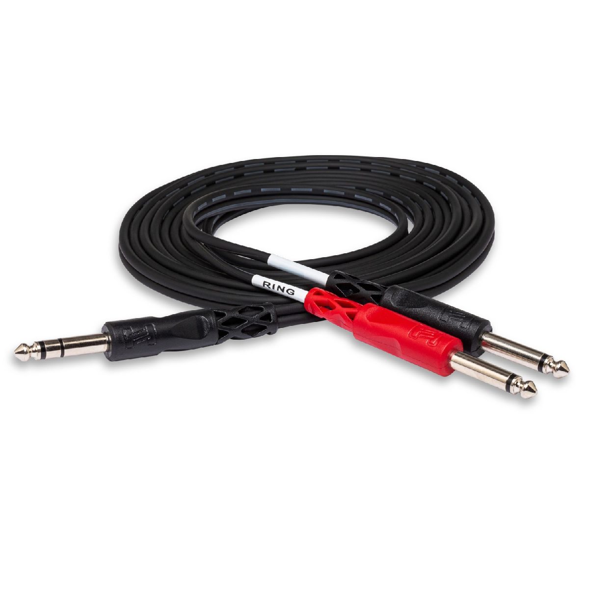 Hosa - Insert Cable 1/4 in TRS to Dual 1/4 in TS