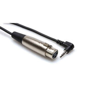 Hosa - 10' XLR3F to 3.5mm TRS RA - XVM-110F