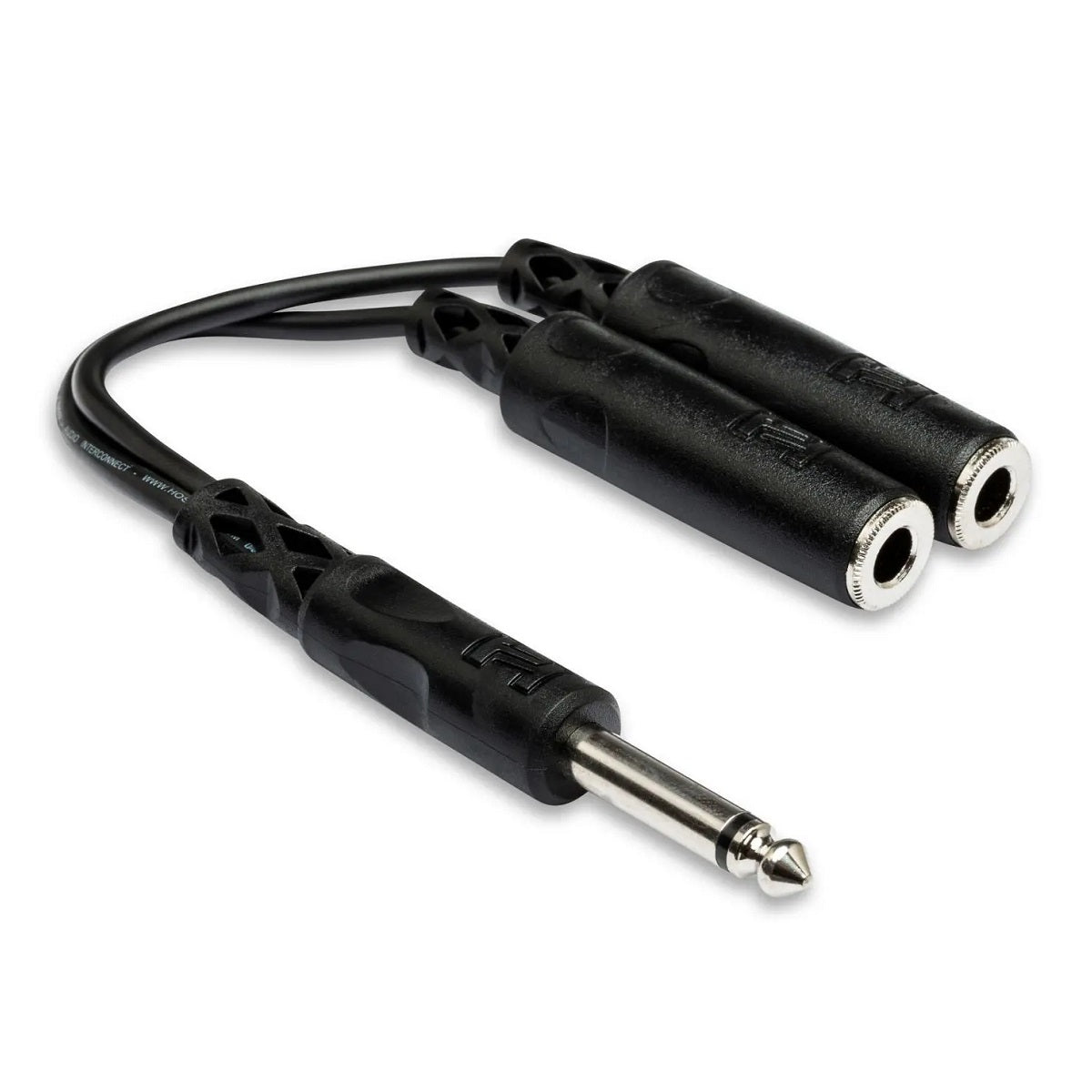 Hosa - YPP-111 - Y Cable 1/4 TS to Dual 1/4 TSF