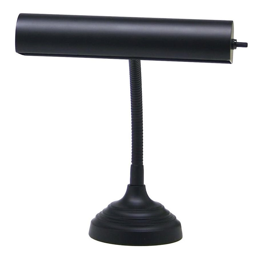 House Of Troy - Advent Collection 11-1/2-Inch Gooseneck Portable Piano/Desk Lamp - Black #AP10-20-7