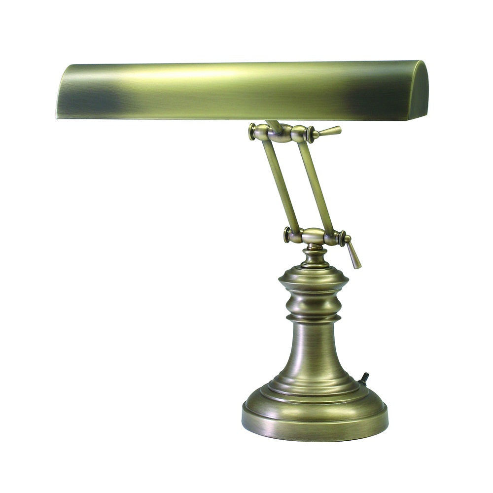 House of Troy - 14″ Piano and Desk Lamp - Antique Brass #P14-231-71