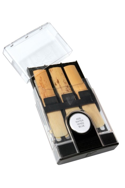 Vandoren - Hygro Case for Bass Clarinet/Tenor/Baritone saxophone for 6 Reeds #HRC20