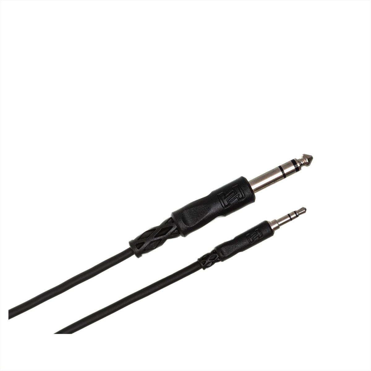 Hosa - Stereo Interconnect 3.5 mm TRS (M) to 1_4'' TRS - 5 foot-2