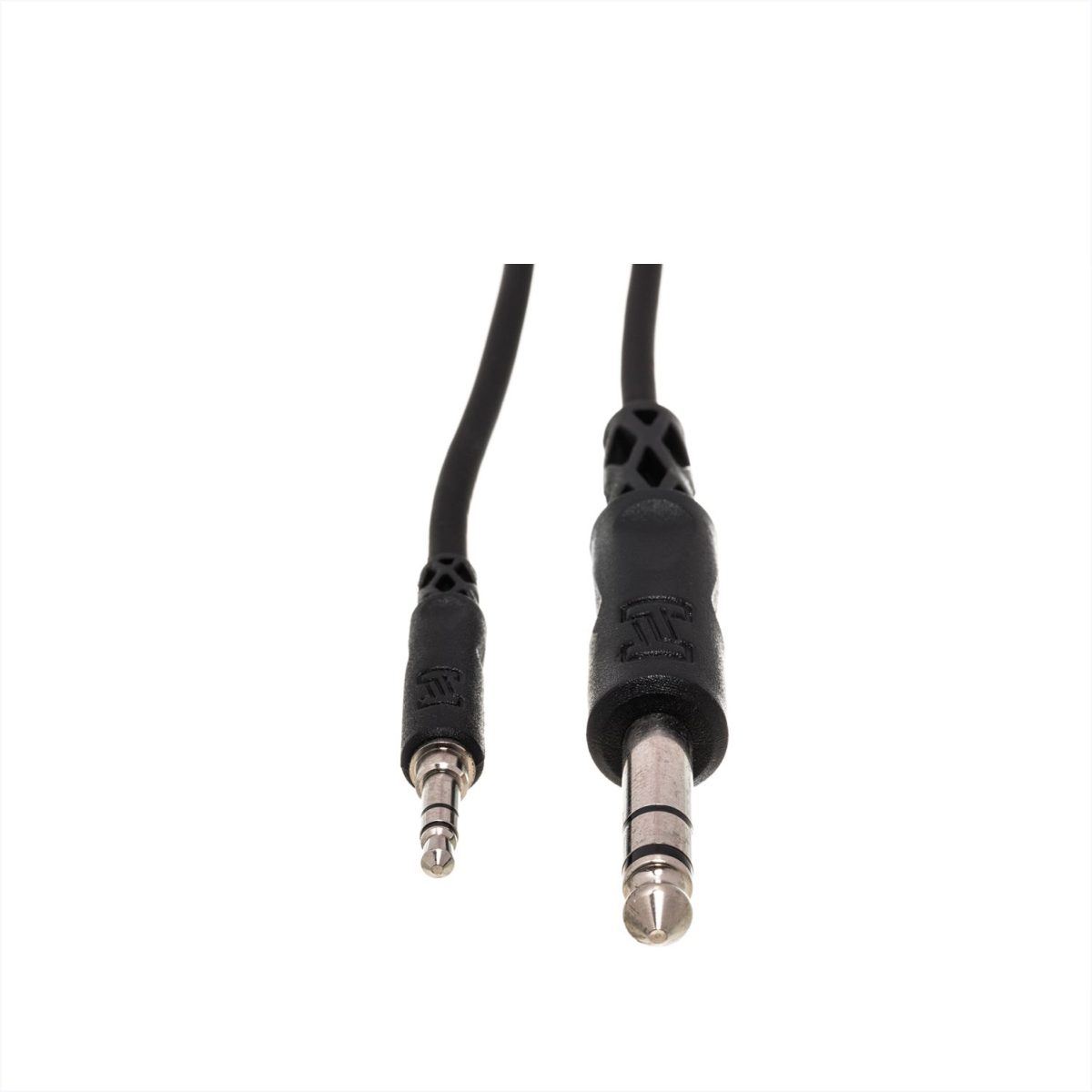 Hosa - Stereo Interconnect 3.5 mm TRS (M) to 1_4'' TRS - 5 foot-3