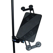 Quik Lok - Universal Tablet Holder for Side/Top Connection to Microphone and Music Stands #IPS12