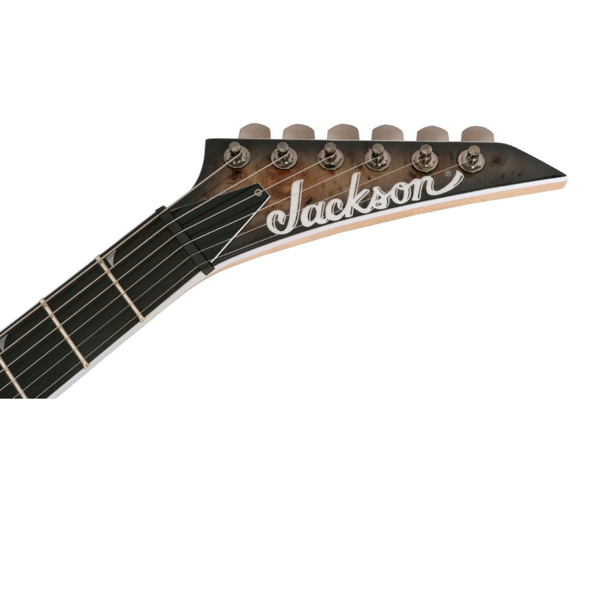 Jackson - Pro Series Soloist™ SL2P MAH HT - Transparent Black Burst - 2914253585 Head