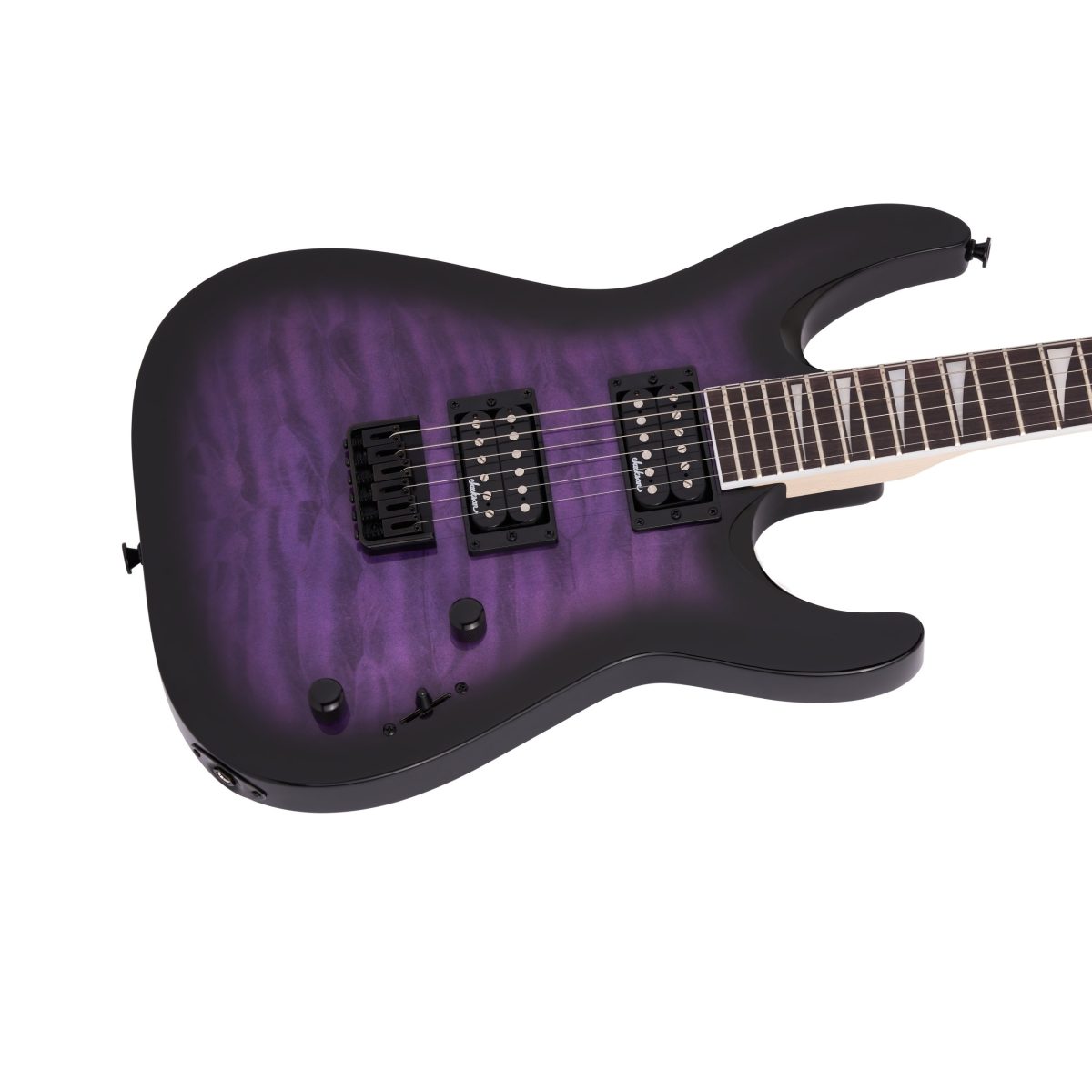 Jackson - JS32Q DKA HT JS Series Dinky Arch Top - Transparent Purple Burst #2918809592