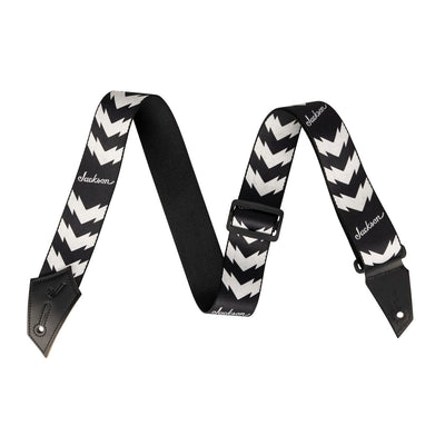Jackson – Sangle à motif double V noir et blanc #2993258001