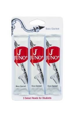 Juno - Bass Clarinet Reed #2 (3/Card) #JCR312-3
