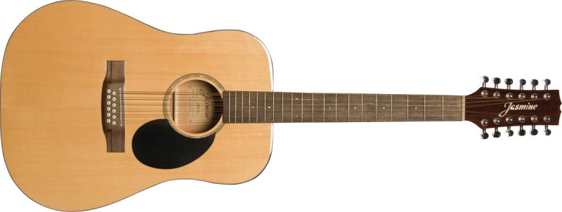 Jasmine - J Series 12-String Dreadnought Acoustic Guitar, Natural #JD36-12