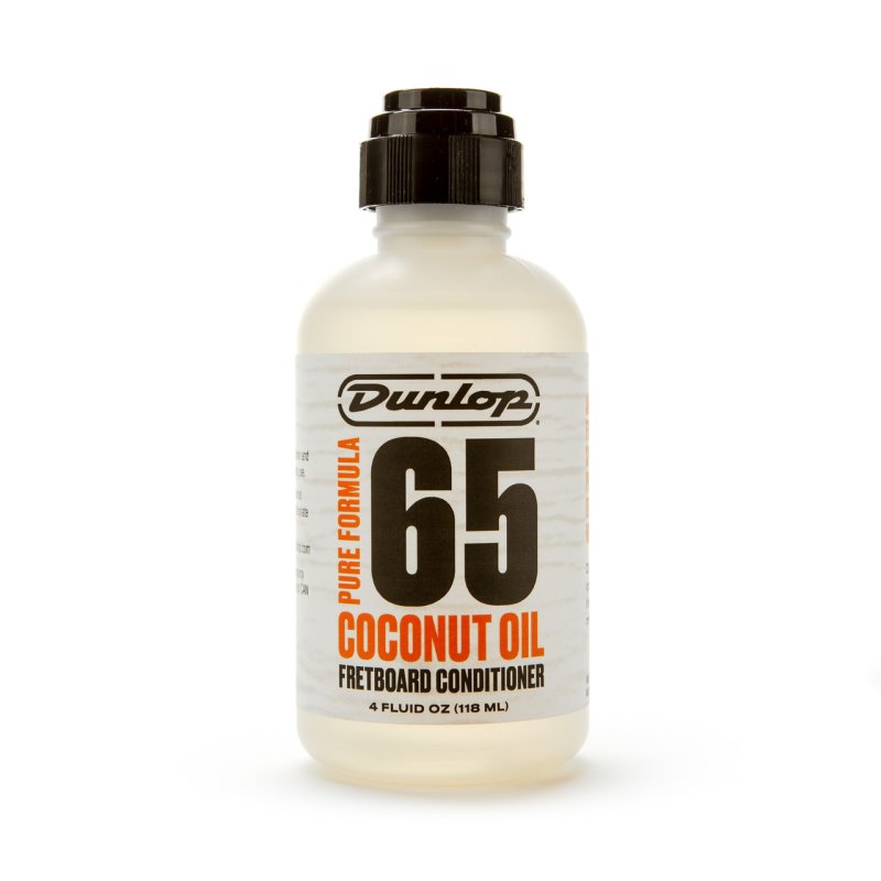 Dunlop - Pure Formula 65 Coconut Oil Fretboard Conditioner - 4 oz Bottle #JD6634