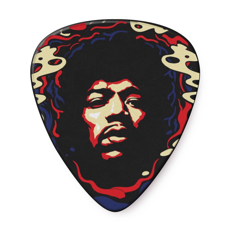 Dunlop - Jimi Hendrix™ ’69 Psych Series Star Haze Guitar Pick (6 Pack) #JHP15HV