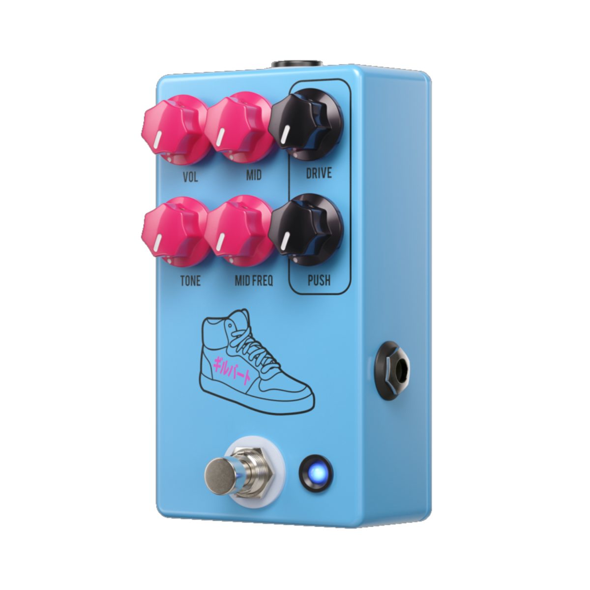 JHS Pedals - PG-14 - OVERDRIVE _ DISTORSION _ MODÈLE SIGNATURE PAUL GILBERT-side