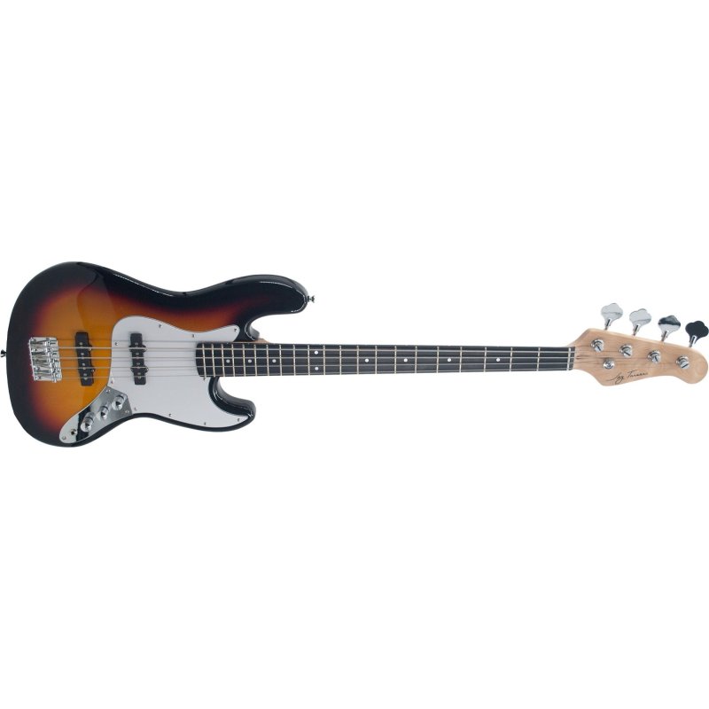 Jay Turser - J-Style Solid Body HPL Electric Bass, Tobacco Sunburst #JTB-420-TSB