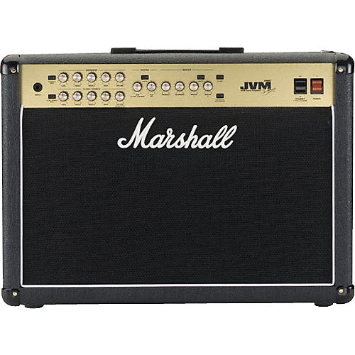 Marshall - 50-watt 2-channel All-tube 2x12" Guitar Combo Amplifier with 3 Modes, Reverb, Effects Loops - Black #JVM205C