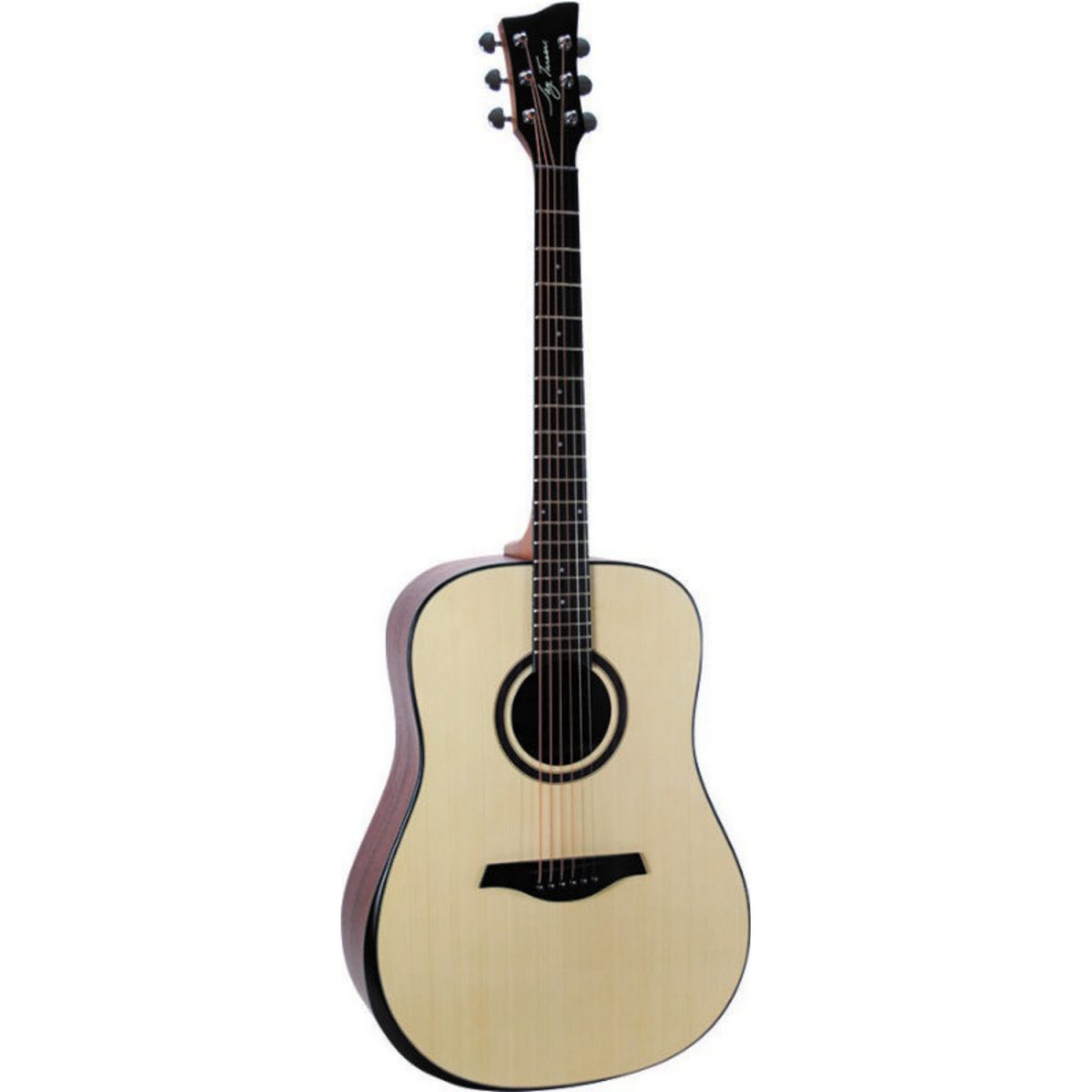 Jay Turser - Dreadnought Guitar with Beveled Edge - Natural - COA-JTA54BOPN