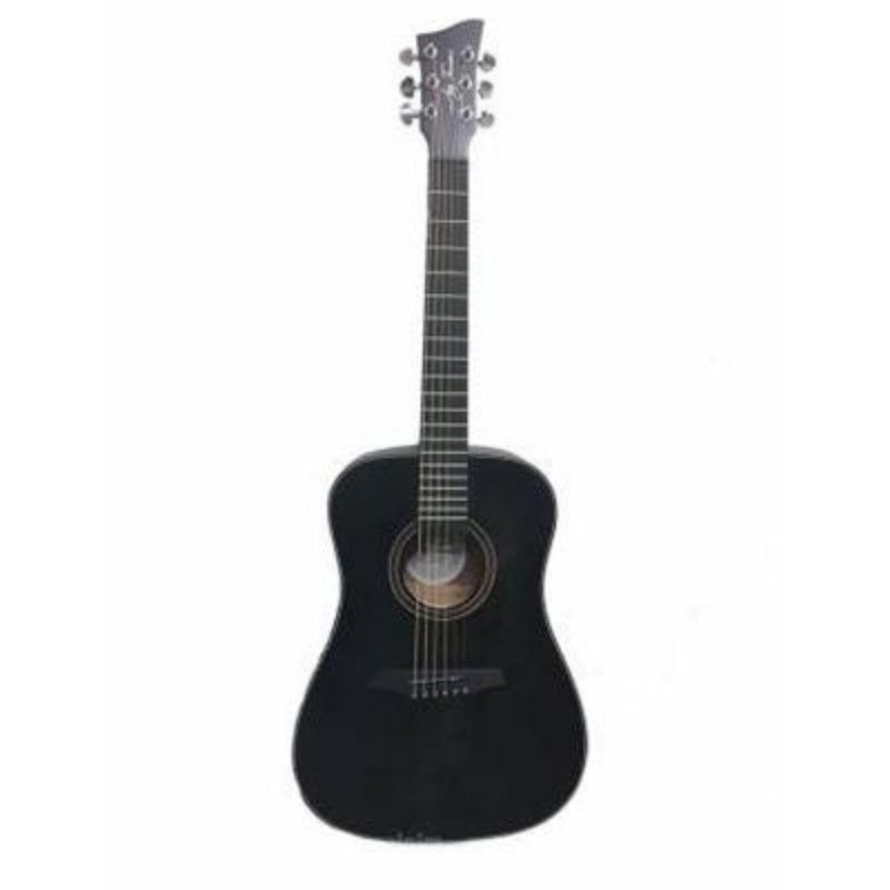 Jay Turser - Guitare Acoustique Dreadnought 3/4 -Noir - COA- JTA53SBK
