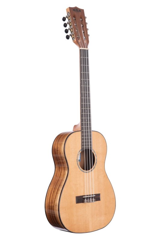 Kala - Gloss Solid Cedar Top Acacia 8 String Baritone #KA-SCAC-B8