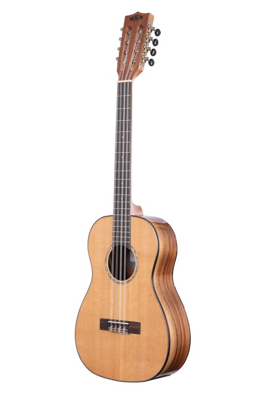 Kala - Gloss Solid Cedar Top Acacia 8 String Baritone #KA-SCAC-B8