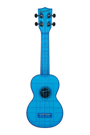 Kala - Soprano Waterman Ukulele, Cobalt Blue Transparent #KA-WMT-BL-S