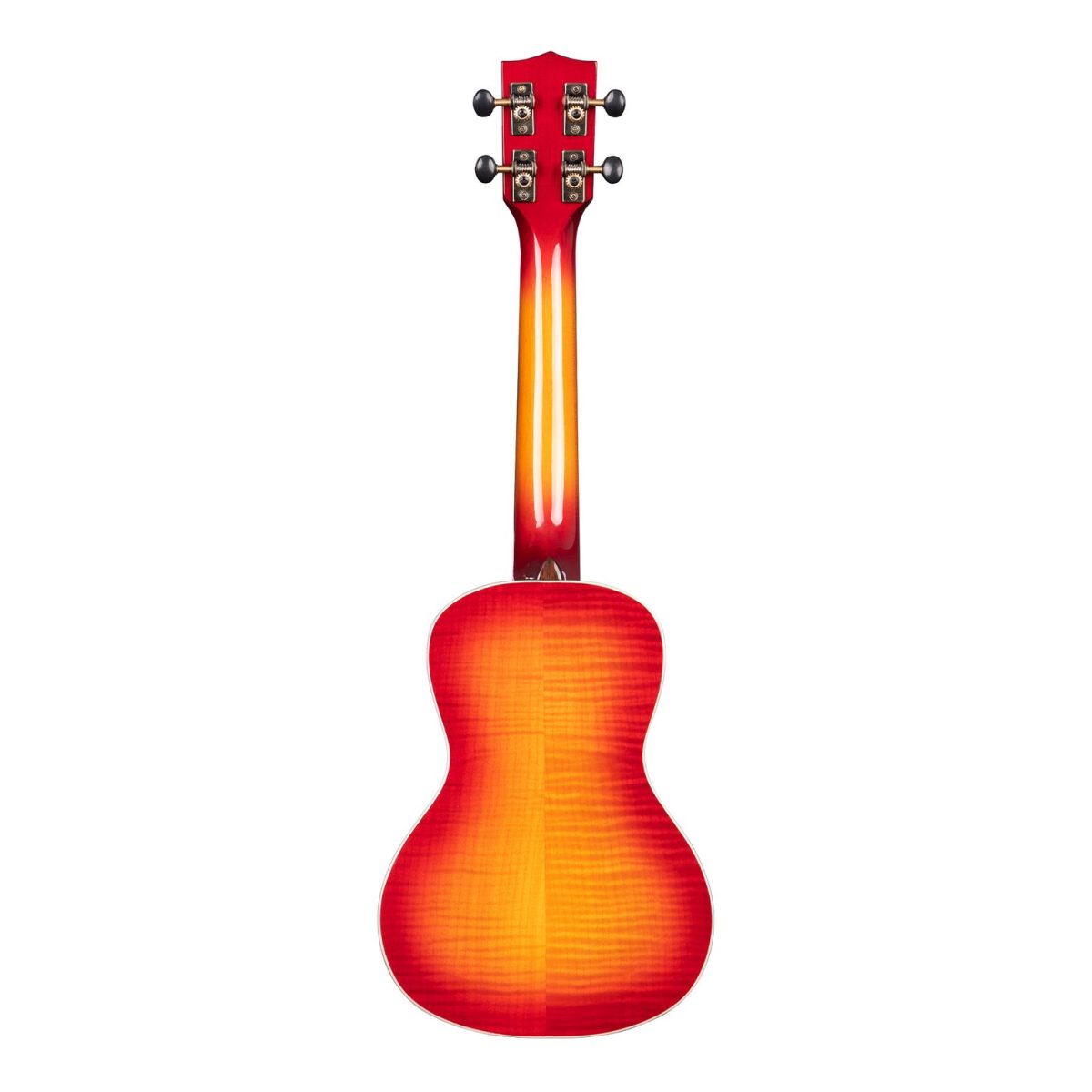 Kala FMCBC Gloss Flame Maple Cherry Burst Concert Ukulele back