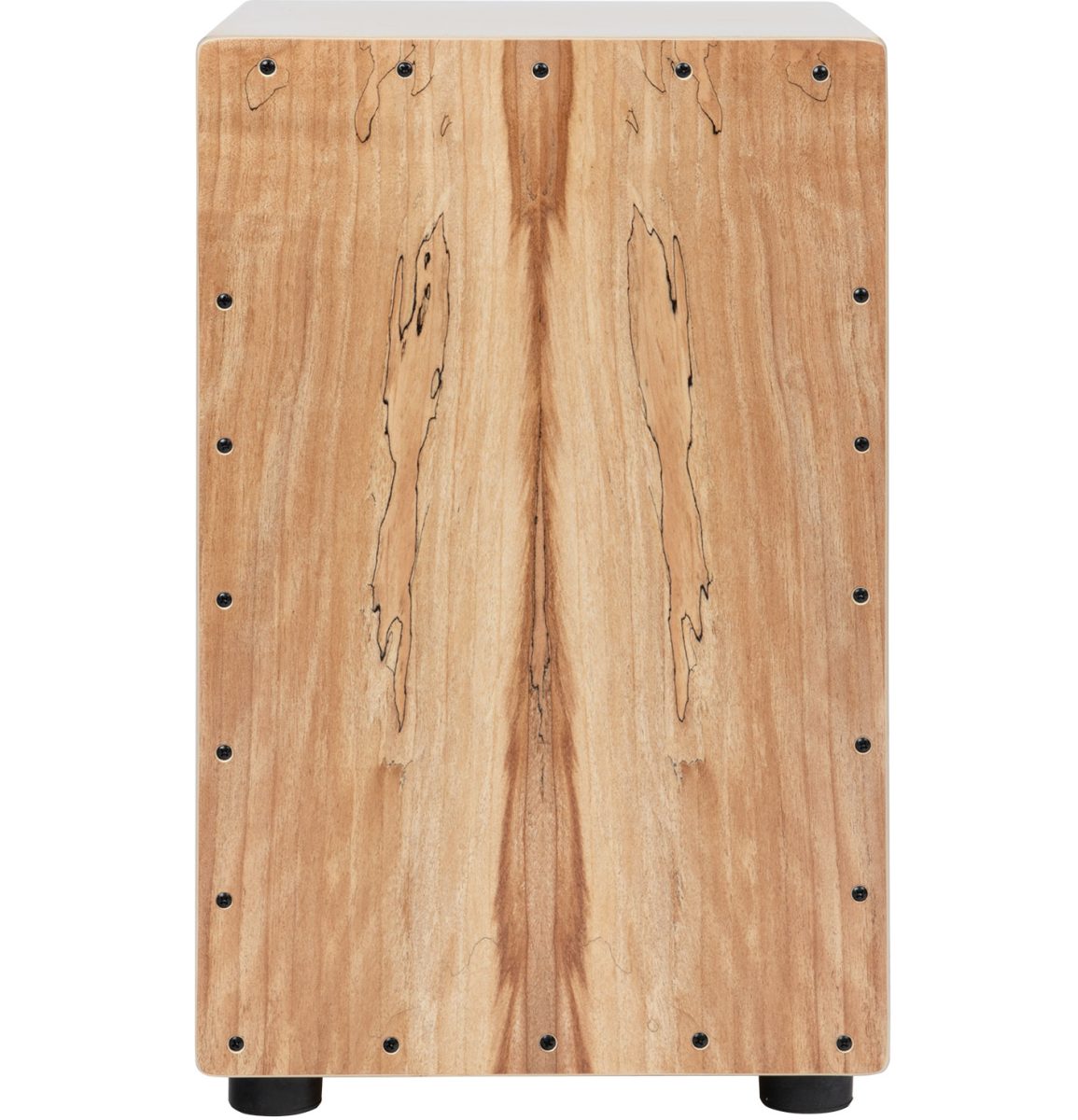 Kala KP-CAJON-SPALTED-MAPLE front
