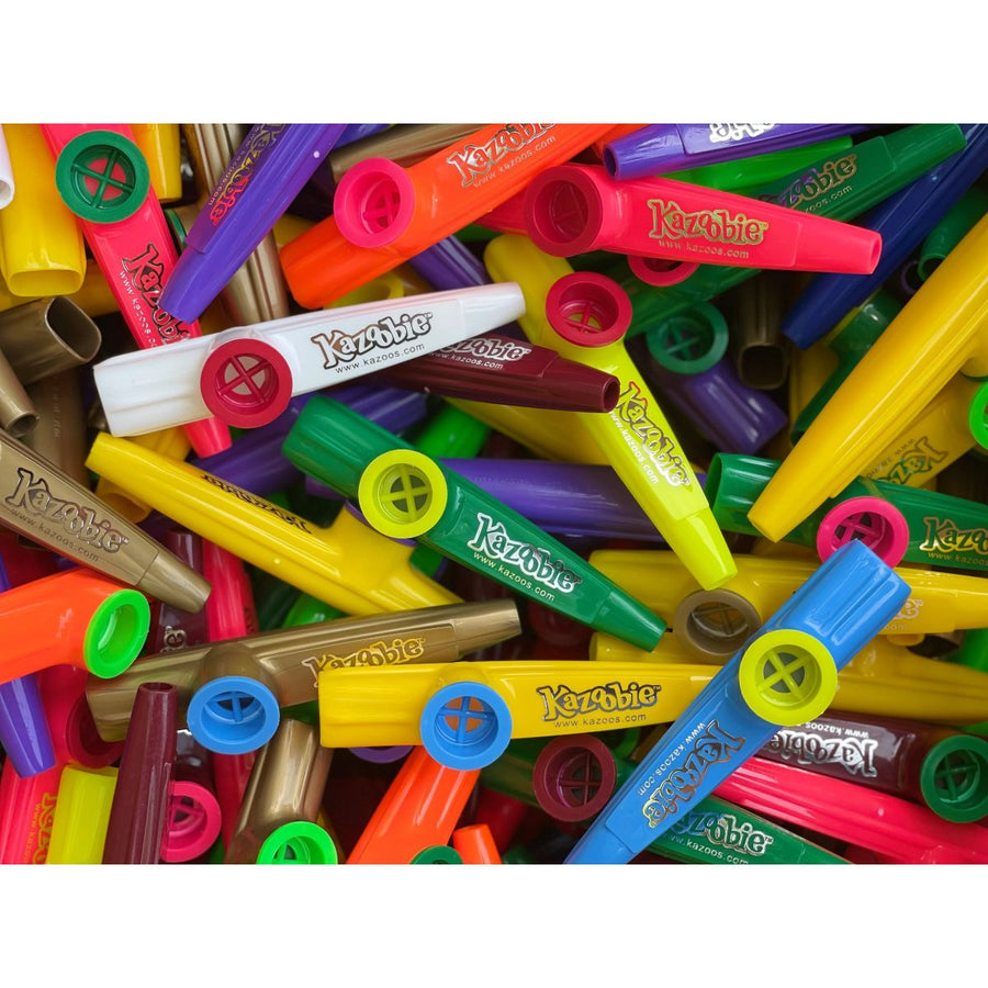 Kazoobie Kazoos – Kazoo en plastique avec logo #SKAZ-P1