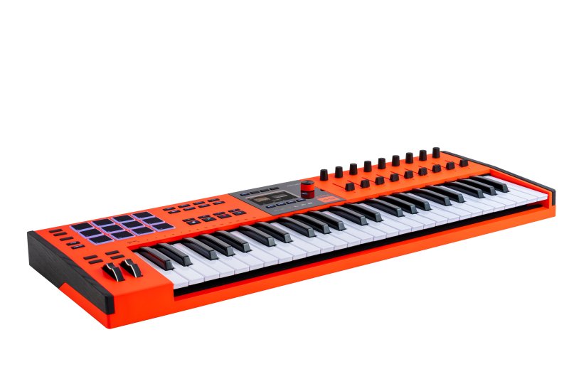 Arturia - Premium 49 Key Smart Keyboard Controller, Orange #KEYLAB49MK3ULTRA
