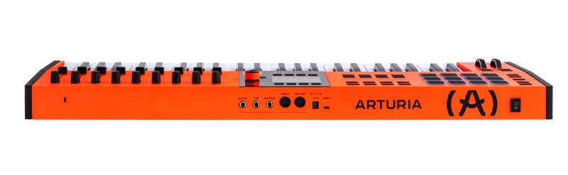 Arturia - Premium 49 Key Smart Keyboard Controller, Orange #KEYLAB49MK3ULTRA