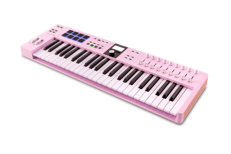 Arturia - LTD KeyLab Essential 49 MK3 Universal MIDI Controller Keyboard, Rose Quartz #KEYLABESSENTIAL49MK3RQ