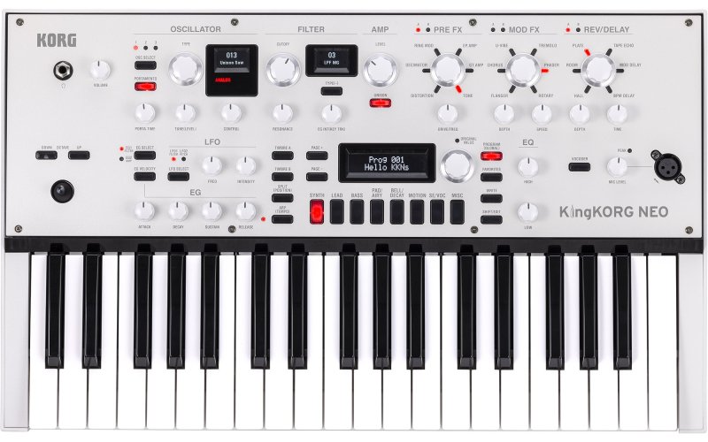 Korg - 37-Key Virtual Analog Synthesizer With Ultra-Realistic Sounds #KINGKORGNEO