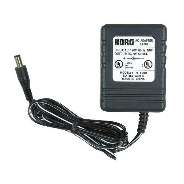 Korg - KA183 9V/600mA Power Supply