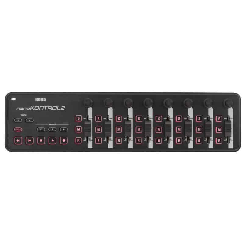 Korg – nanoKONTROL2 Contrôleur USB ultra-mince noir