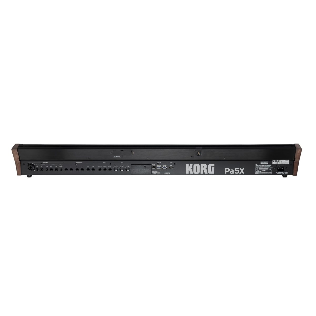 Korg - PA5X - Professional Arranger - 61 keys back