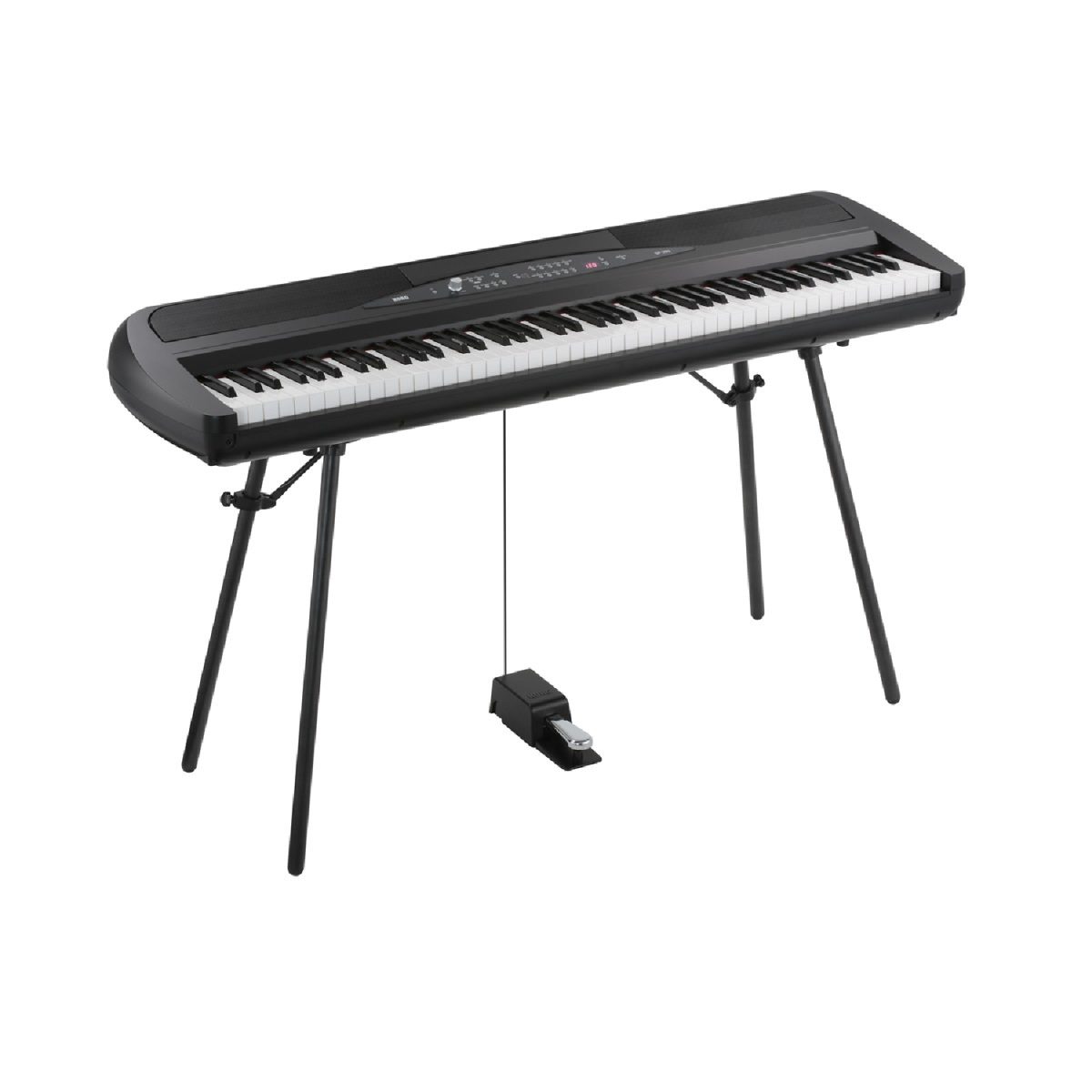 Korg SP280-BK with pedal and stand