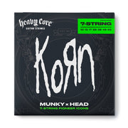 Dunlop - Heavy Core Korn Signature Series Electric Guitar String Set With Custom-print Tortex (10-65) #KRHCN1065