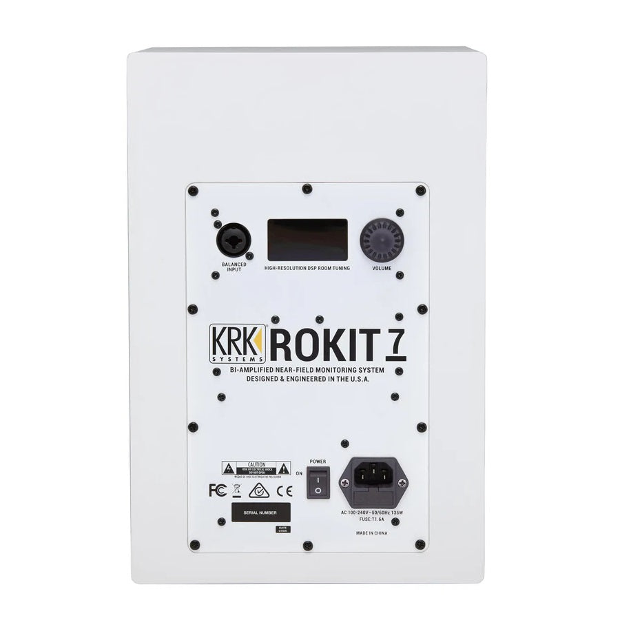 KRK - Rokit 7 Generation Four Powered Studio Monitor White Noise