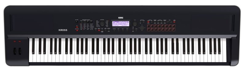 Korg - 88-key Synthesizer Workstation, Matte Black #KROSS288MB