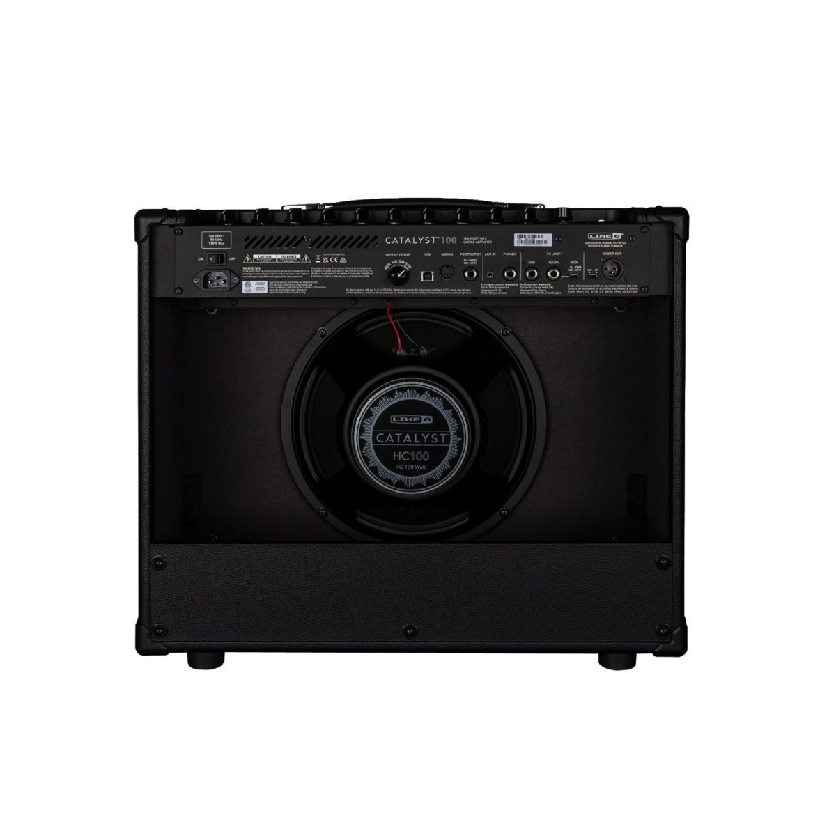 Line 6 - Catalyst 100 - Guitar Amp Back