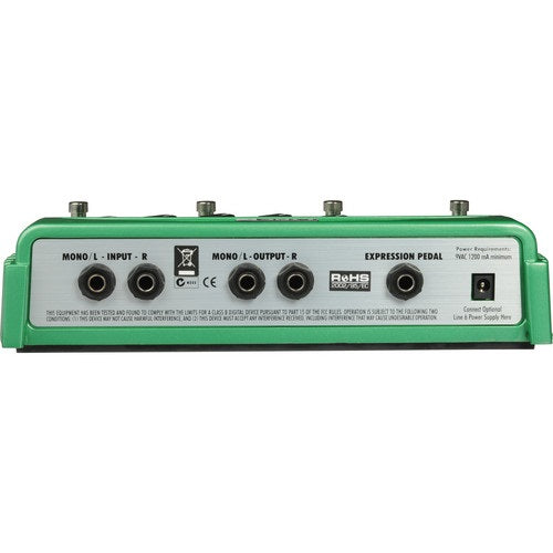 Line 6 DL4 Delay Modeler back
