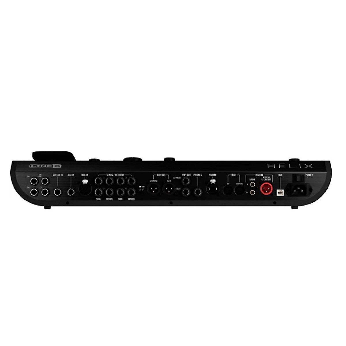 Line 6 - Helix - Flagship HX Guitar Processors Back